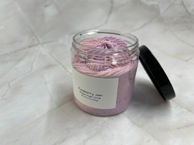 Raspberry Jam Sugar Scrub - 8oz