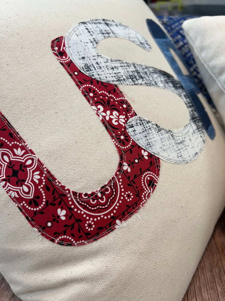 Patriotic Pillow Cover - USA