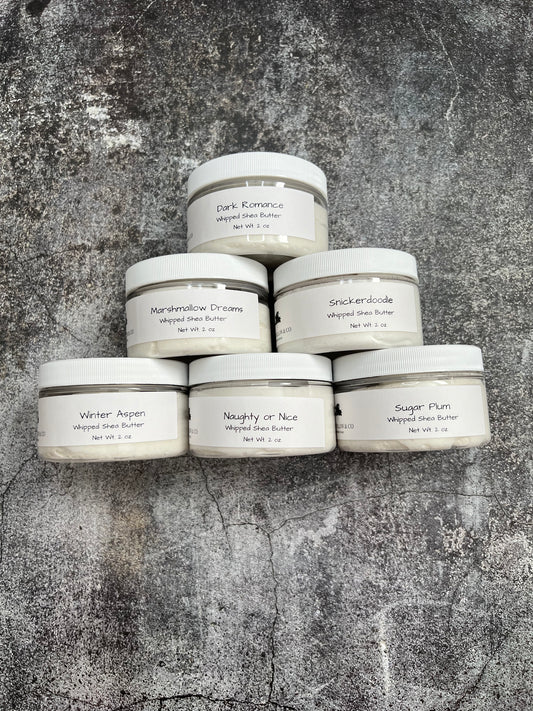 Seasonal Whipped Shea Butter Collection