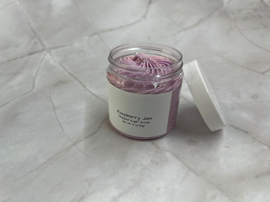 Raspberry Jam Sugar Scrub - 4oz